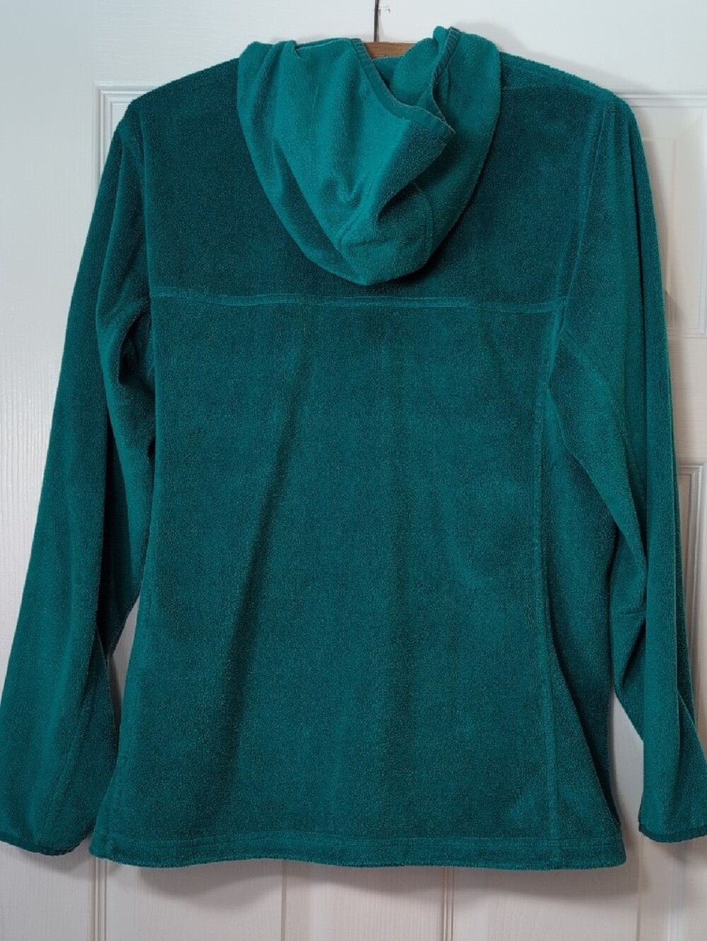 Mountain Hardwear Turquoise /Teal Full-Zip Hooded Fleece Jacket - Picture 3 of 13